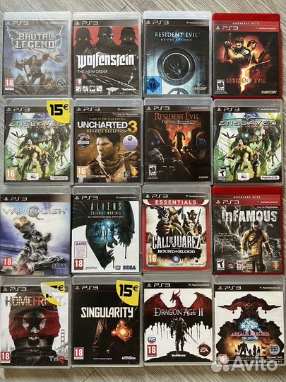 Игры диски для ps3