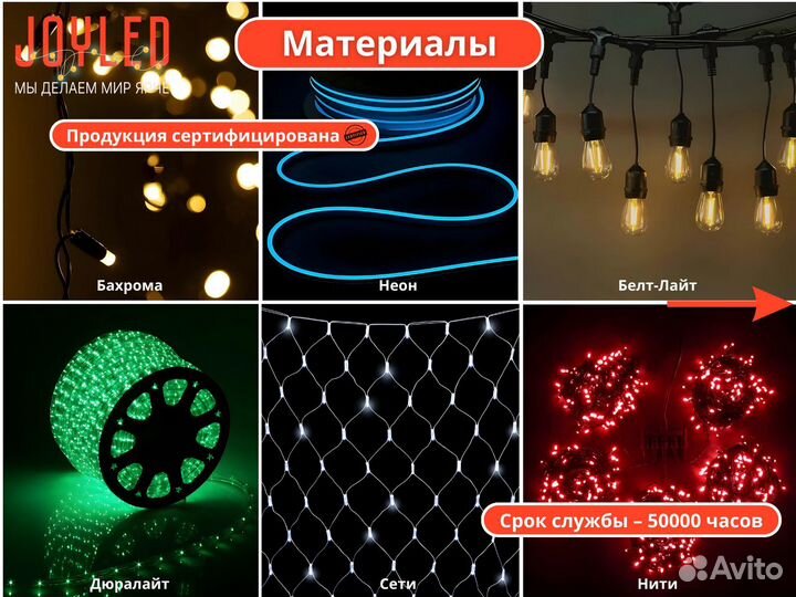 Уличное Праздничное Освещение Домов и Коттеджей