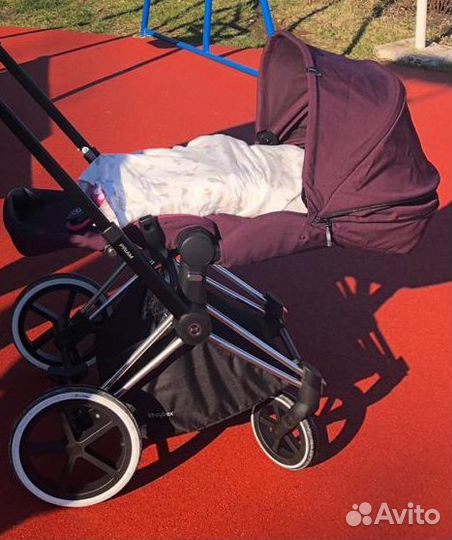 Прогулочный блок Cybex Priam, mystic pink