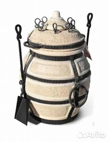 Тандыр Амфора Донской с откидной(на петле) крышкой