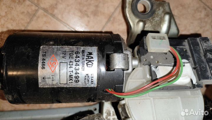 Моторчик дворников fiat albea