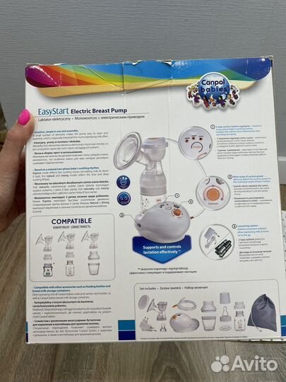 Молокоотсос электрический Canpol Babies