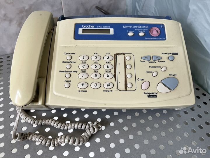 Телефон - факс Brother FAX-335MC