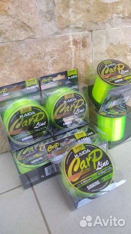 Карповая леска, быстро тонущая