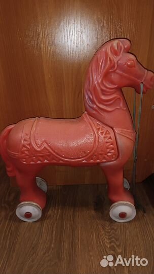 Игрушка лошадь СССР
