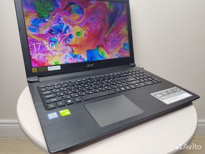 Шикарный Acer FullHD Core i3 8th, 12Gb, SSD, MX130