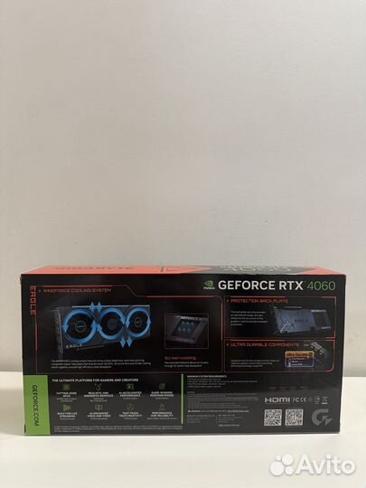 Видеокарта gigabyte geforce rtx 4060 eagle oc 8