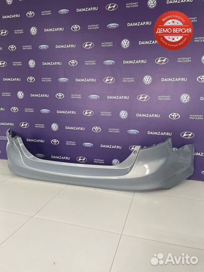 Бампер Задний Ford Focus 3 светло серый 5BNX