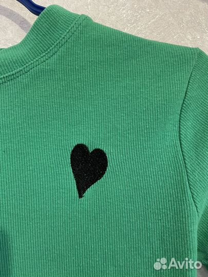 Лонгслив женский в рубчик 42