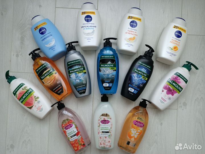 Гель для душа 750 мл