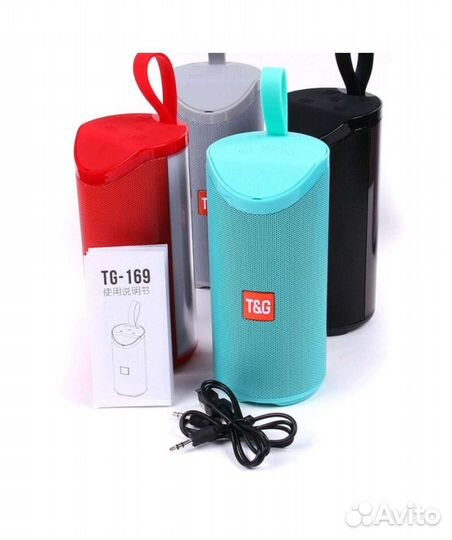 Колонка bluetooth TG-169 светящиеся (новые)