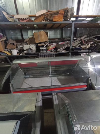 Витрина холодильная под мясо курицу рыбу