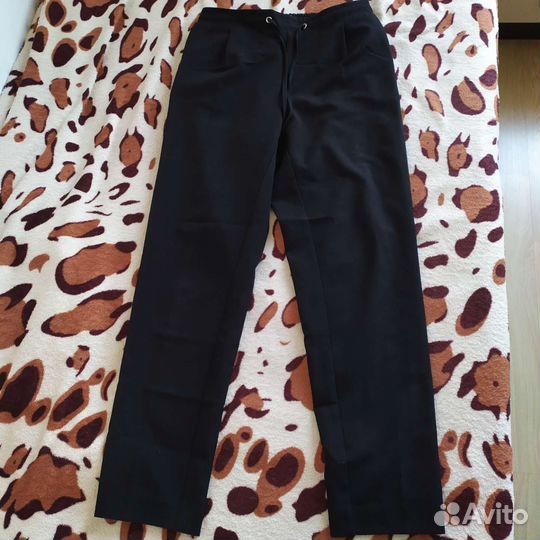 Брюки с завязками на талии