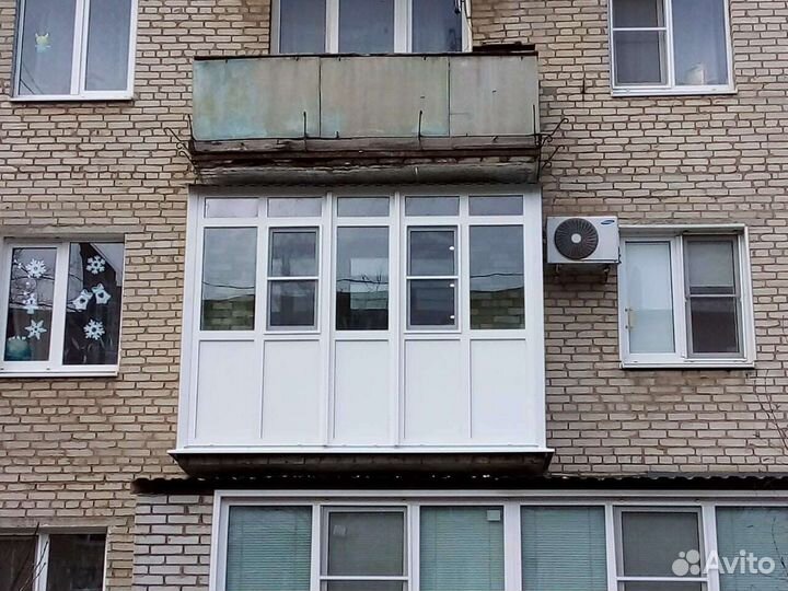 Балкон в хрущевку с отделкой