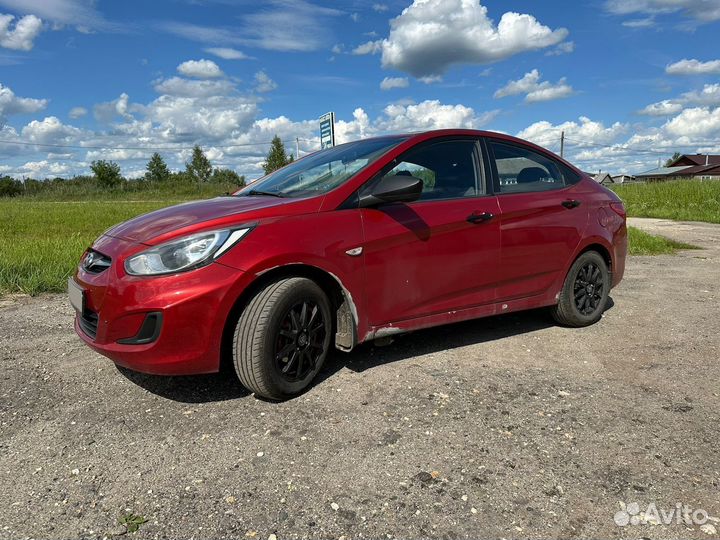 Hyundai Solaris 1.4 МТ, 2011, 210 000 км