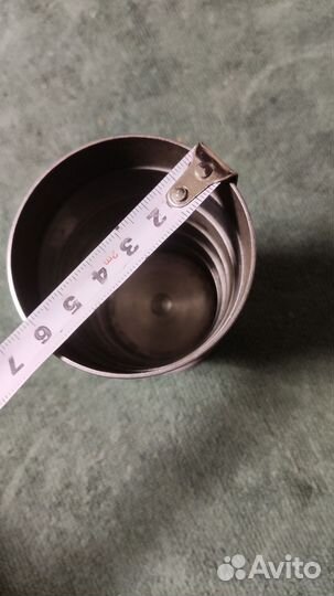 Стакан складной, тяжёлый металл