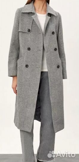 Пальто женское демисезонное 46