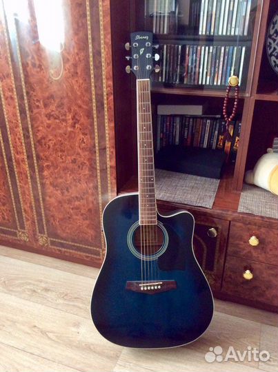 Электроакустическая гитара ibanez