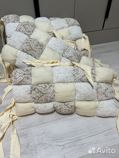 Бортики в детскую кроватку