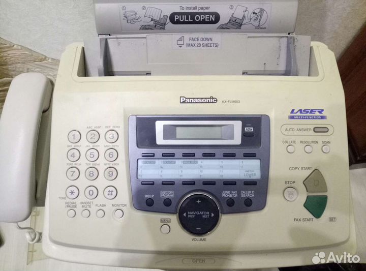 Факс panasonic мфу