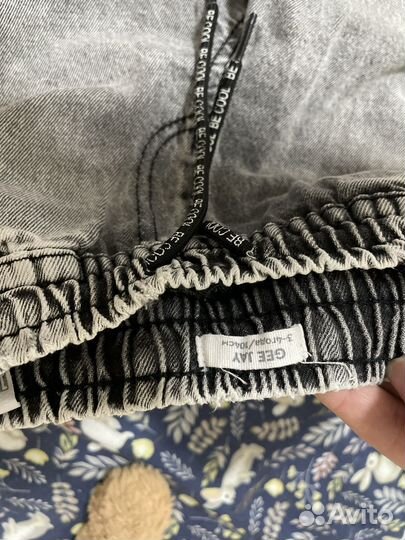 Джинсы серые 104