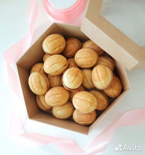 Орешки со сгущенкой