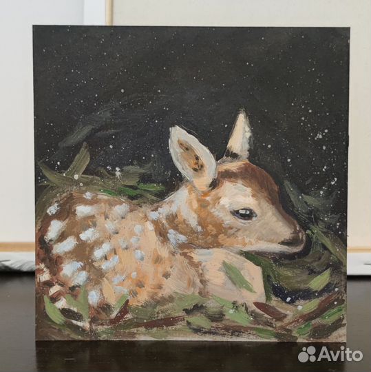 Картины маслом с животными