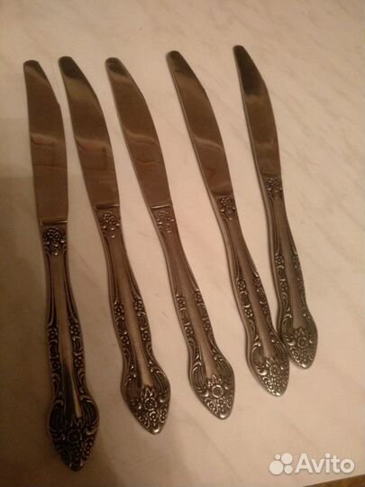 Мельхиоровые, нержавейка столовые приборы СССР