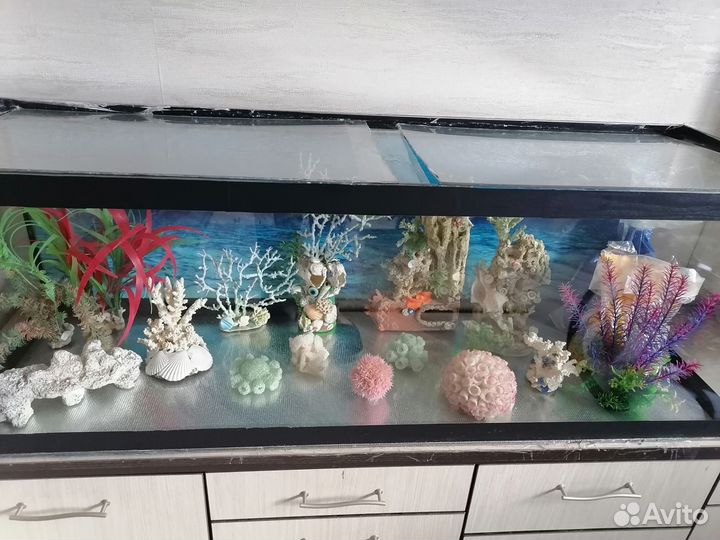 Аквариум 234л, полный комплект к нему