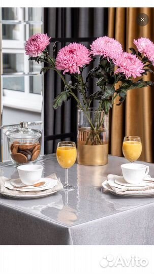 Стекло мешкое покрытия на стол скатерть