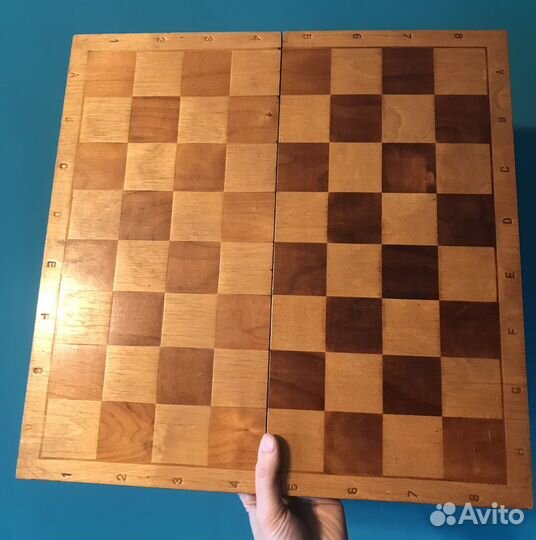 Шахматы (карболит, СССР, доска - 40*40 см)