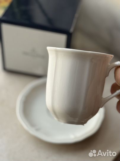 Villeroy&Boch новая чашка с блюдцем