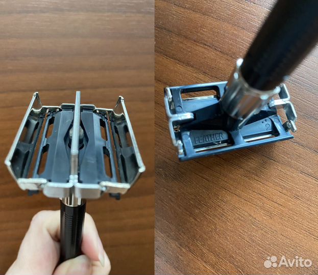 Станки Feather, Soluna, Волга и набор для бритвы