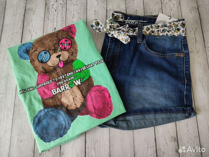 Шорты и футболка женская 44-46 новая