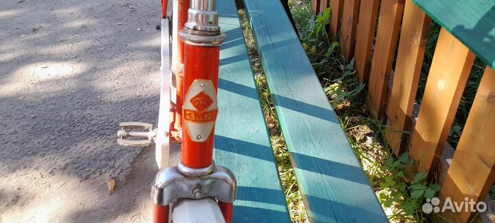 Велосипед зиф СССР на ходу