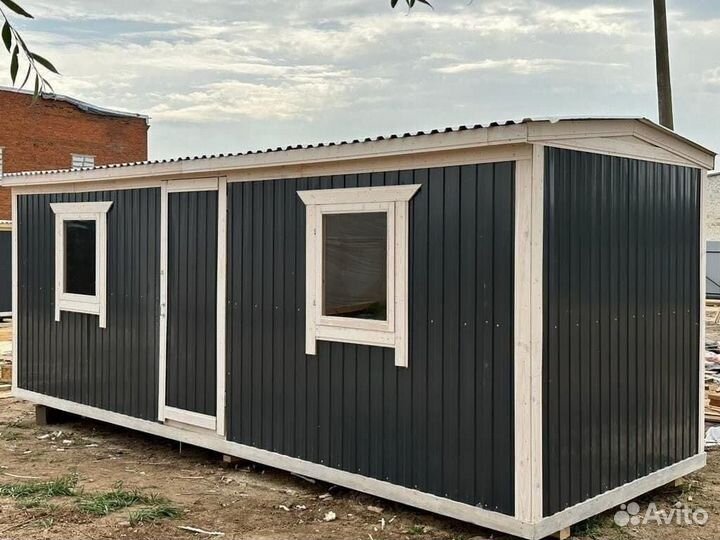 Бытовка металлическая, вагон строительный