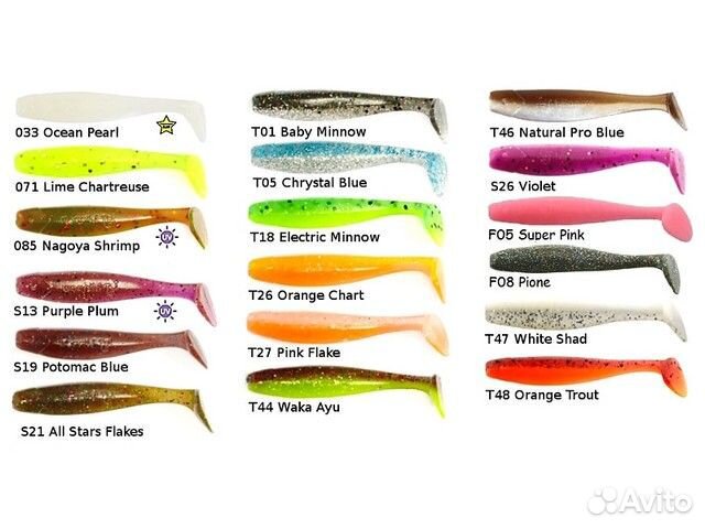 Приманка силиконовая (мягкая) Виброхвост lucky