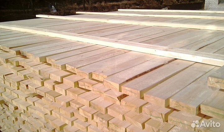 Доска обрезная 1-2 сорт