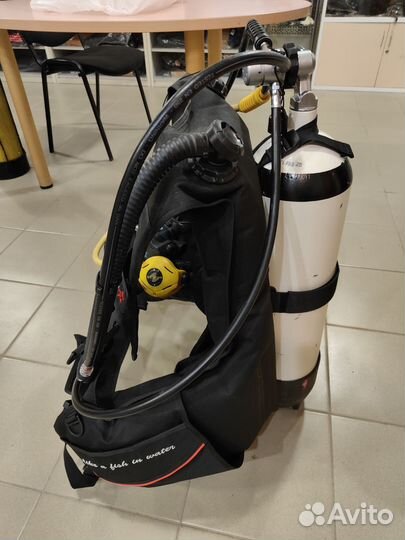 Акваланг комплект. Жилет, регулятор,баллон