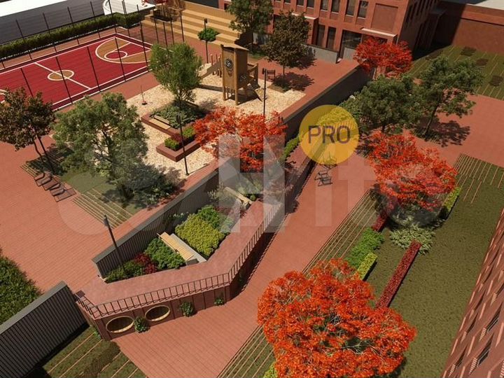 2-к. квартира, 53,1 м², 4/25 эт.