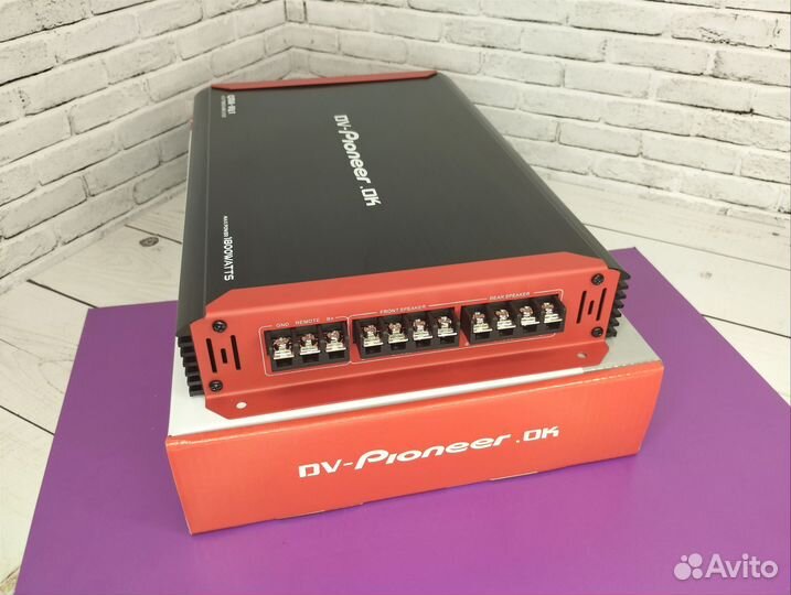 Усилитель Pioneer 4 канальный