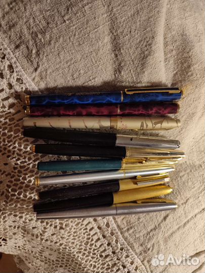 Перьевые советские и китайские ручки