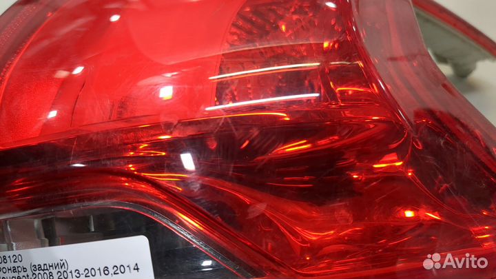Фонарь (задний) Peugeot 2008, 2014
