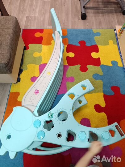 Горка детская пластиковая