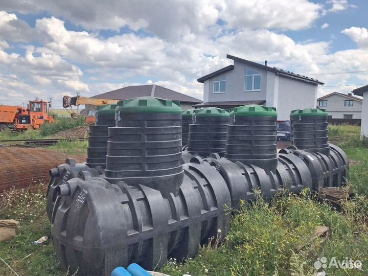 Септик био Альта 8 с переливом