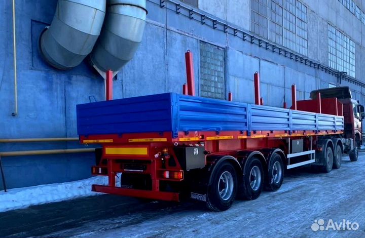 Полуприцеп бортовой Политранс ТСП 94171, 2023