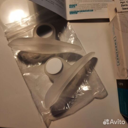 Силиконовые подушечки под пальцы стопы