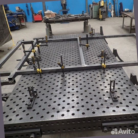 Сварочный 3D стол 2500х1200х150 толщиной 6 мм