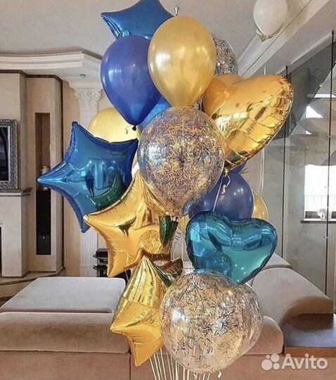Шары с гелием, фото зоны, коробки сюрприз