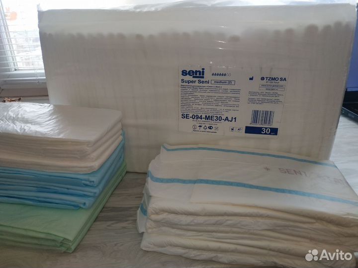 Подгузники памперсы для взрослых 2 M пеленки 60*90